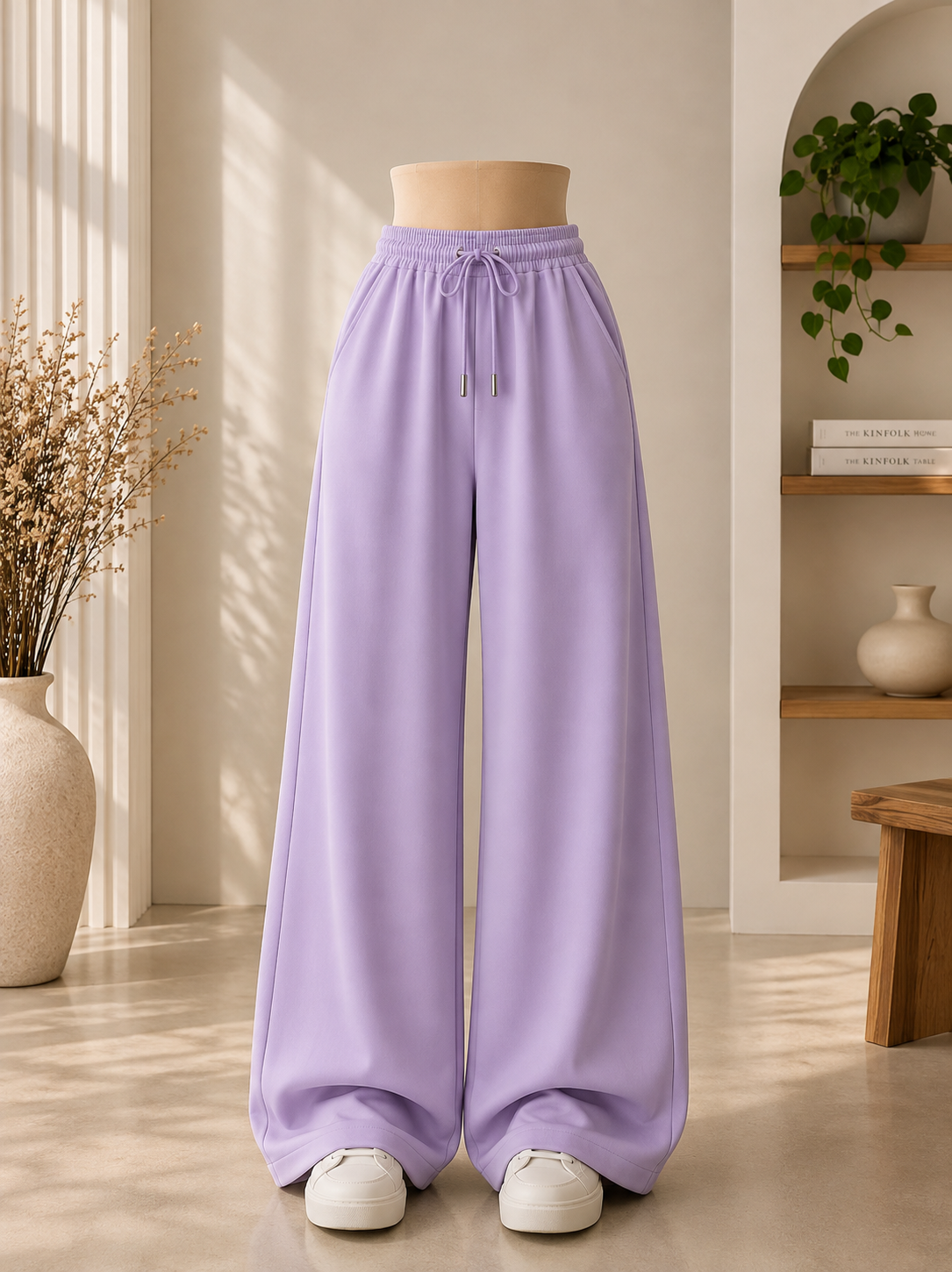 LILAC FLAPPER TROUSER